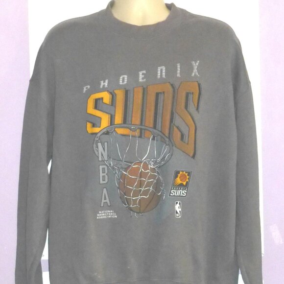 Abercrombie & Fitch NBA Phoenix Suns Oversized Sweatshirt Size:M HAS STAINS READ - Picture 1 of 8